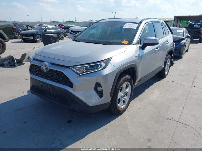 Vin: 4t3rwrfv9mu046361, lot: 46496900, toyota rav4 hybrid xle 20212