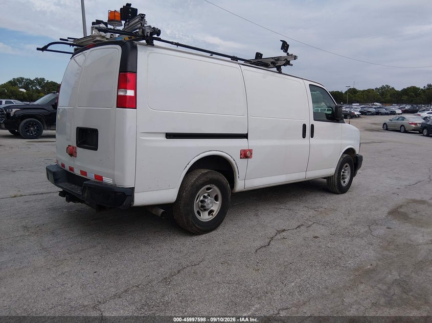 Vin: 1gcwgafp2j1319458, lot: 46496943, chevrolet express 2500 work van 20184