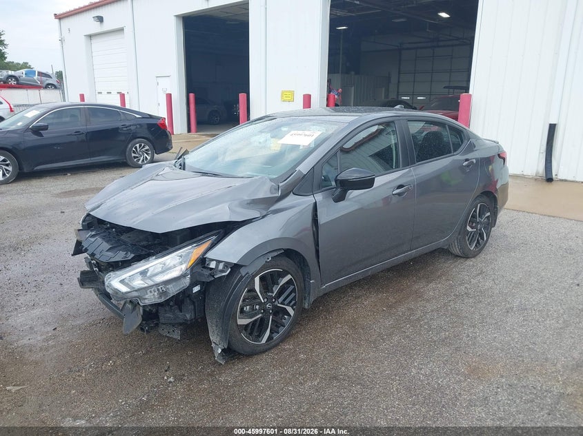 2024 Nissan Versa, Front End, IAAI, VIN 3N1CN8FV7RL923319 — photo 2