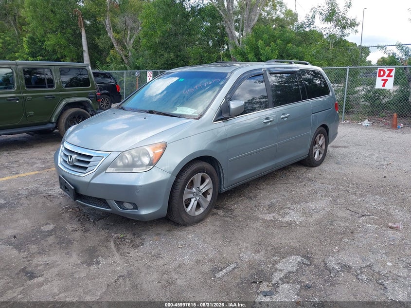 2008 Honda Odyssey, Обычный износ, IAAI, VIN 5FNRL38928B049023 — фото 2