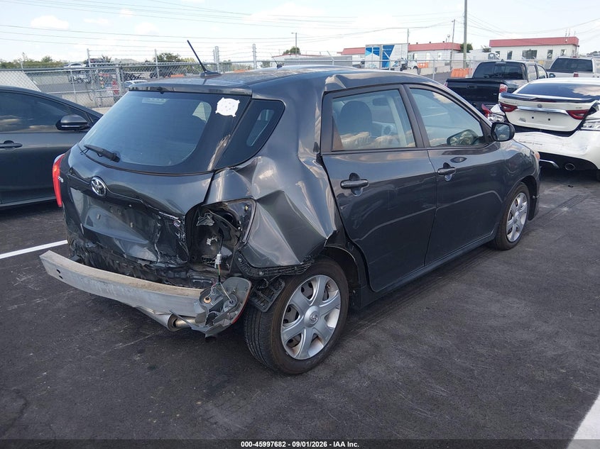 TOYOTA MATRIX 2009 VIN 2T1KE40E69C003355