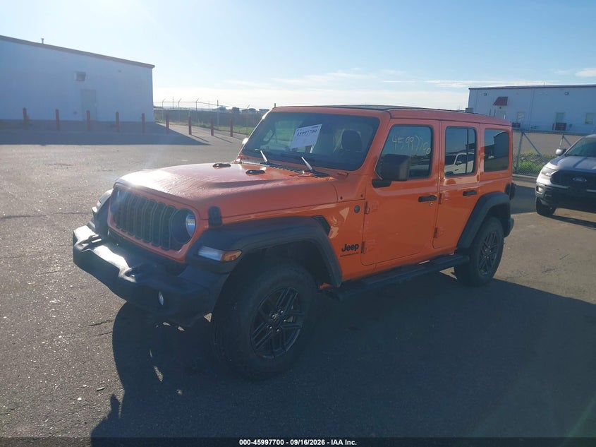 Vin: 1c4pjxdn8sw593746, lot: 46497045, jeep wrangler 4-door summit 4x4 20252
