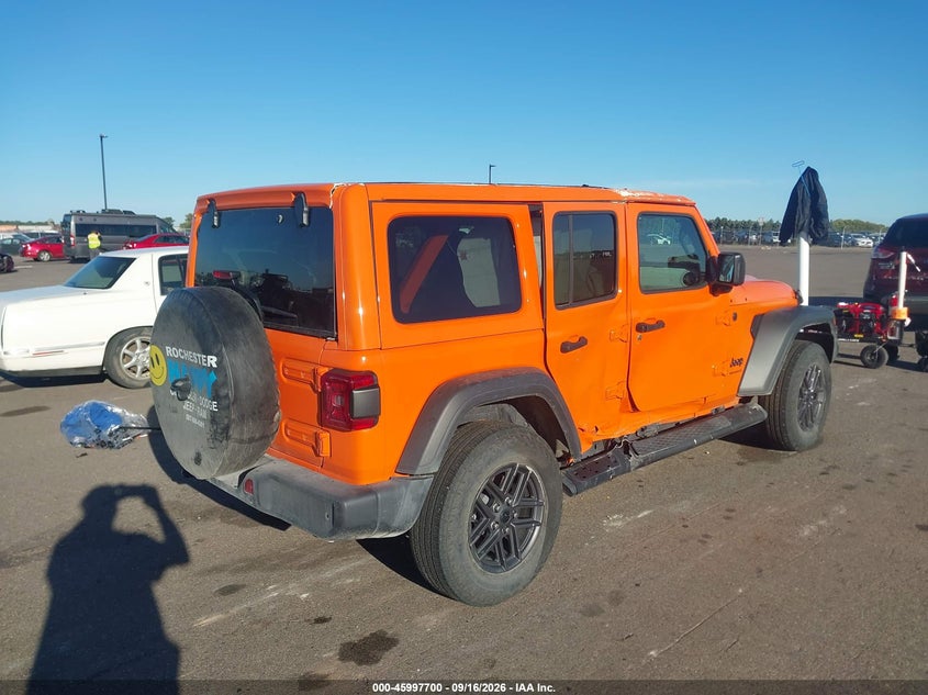 Vin: 1c4pjxdn8sw593746, lot: 46497045, jeep wrangler 4-door summit 4x4 20254