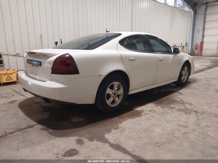 PONTIAC GRAND PRIX 2006 VIN 2G2WP582961103055