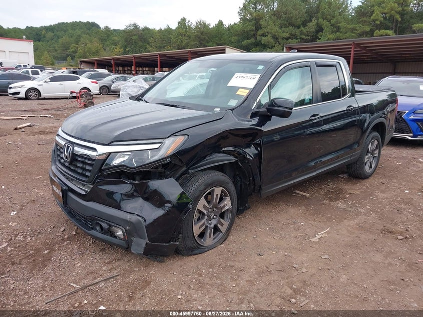 2017 Honda Ridgeline, Left Front, IAAI, VIN 5FPYK3F66HB017240 — photo 2