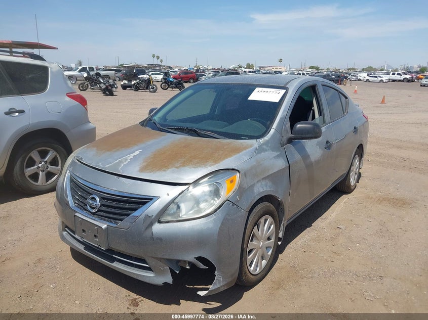 2014 Nissan Versa, Normal Wear & Tear, IAAI, VIN 3N1CN7AP4EL840282 — photo 2