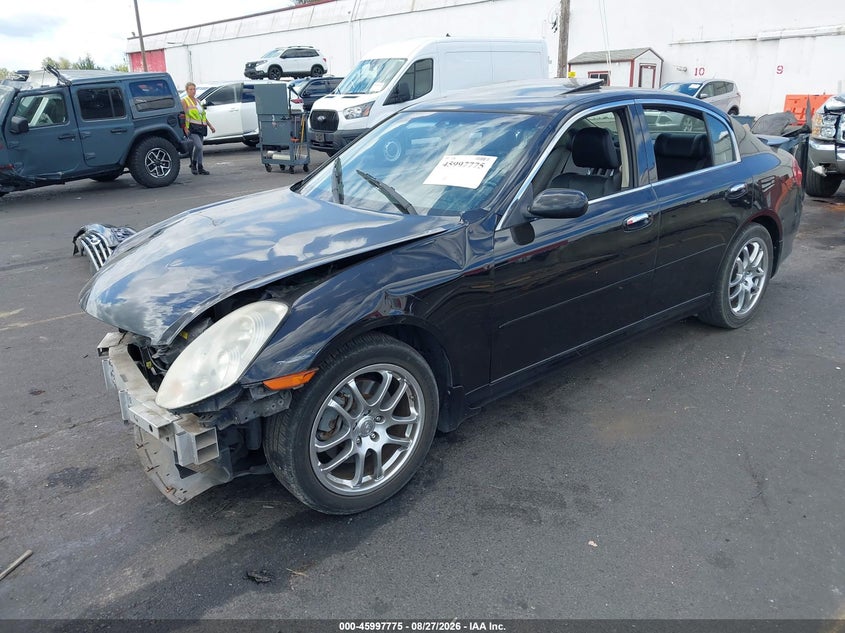 2006 Infiniti G35, Front End, IAAI, VIN JNKCV51E06M519068 — photo 2
