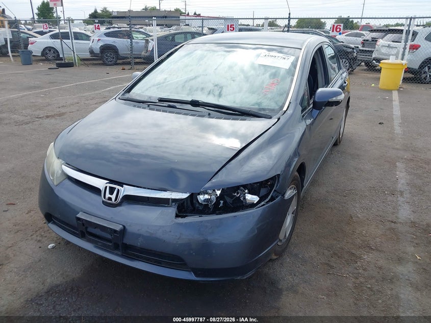 2008 HONDA CIVIC HYBRID auction photo 2