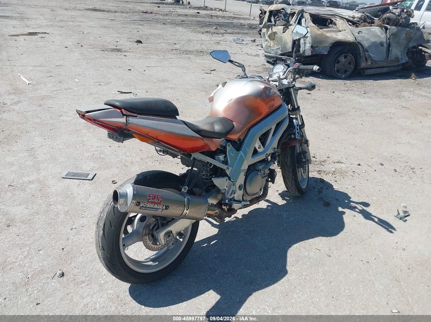 2003 SUZUKI SV650 auction photo 4