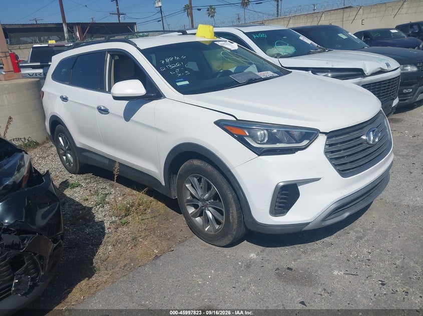 2017 HYUNDAI SANTA FE auction photo 1