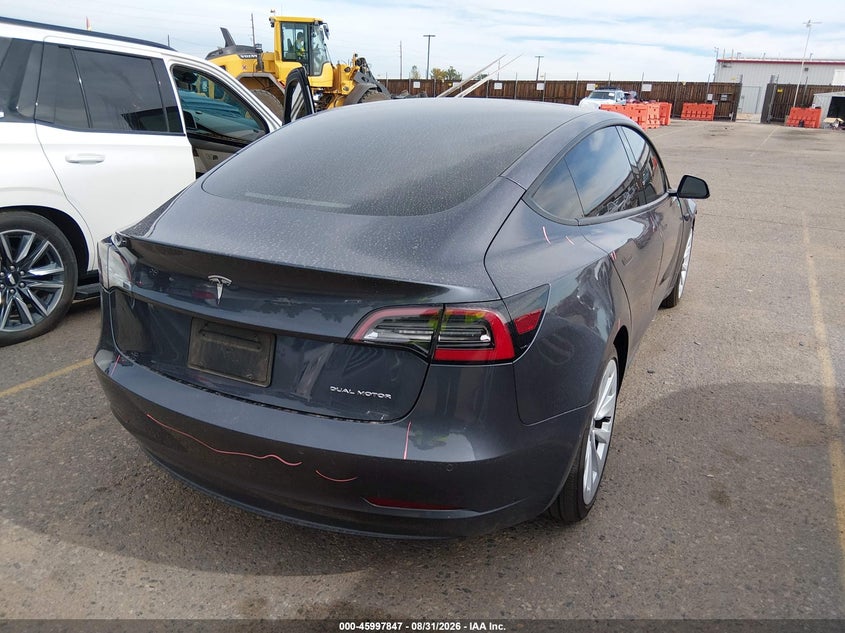 Vin: 5yj3e1eb1nf294984, lot: 46497192, tesla model 3 long range dual motor all-wheel drive 20224
