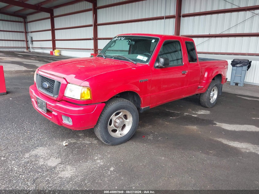 2004 FORD RANGER PICKUP 3.0L V-6 REGULAR , 148HP