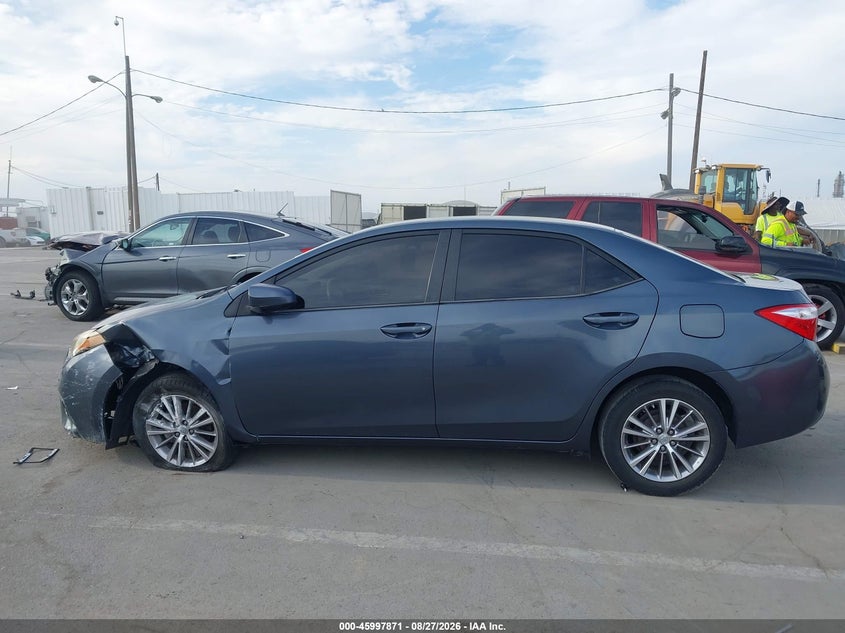 2015 TOYOTA COROLLA SEDAN 1.8L I-4 DOHC, VVT, REGULAR , 132HP