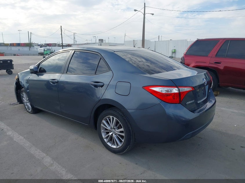 2015 TOYOTA COROLLA SEDAN 1.8L I-4 DOHC, VVT, REGULAR , 132HP