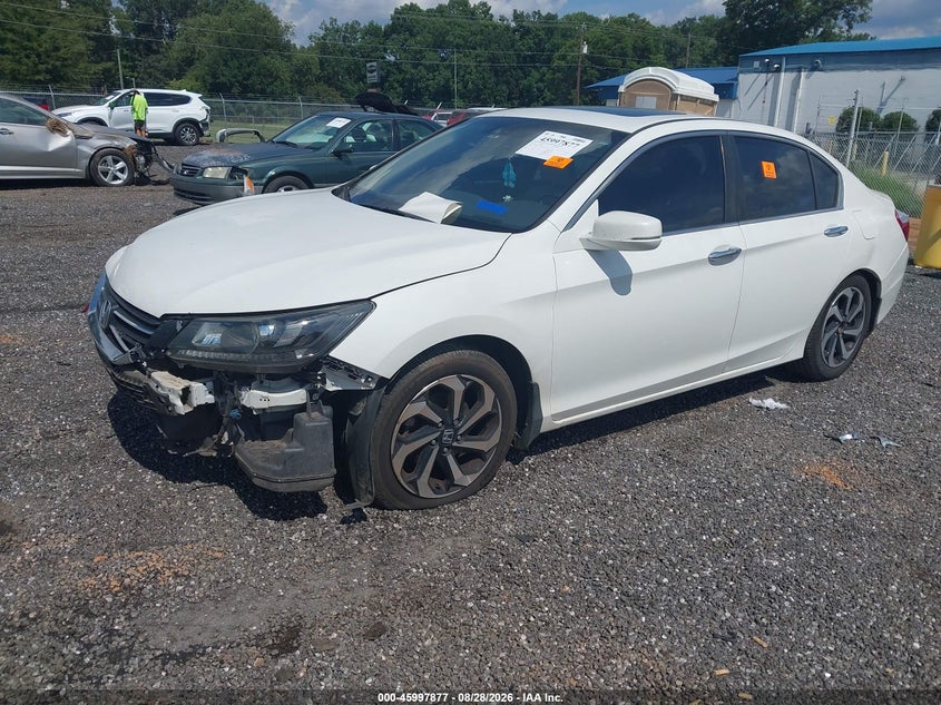 Vin: 1hgcr2f83fa180817, lot: 46497222, honda accord ex-l 20152
