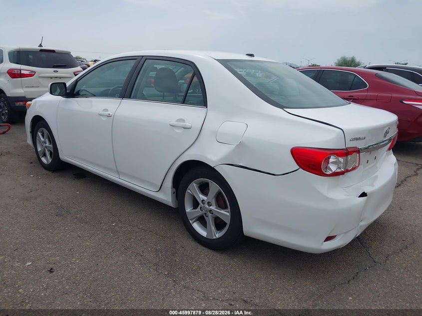 Vin: 5yfbu4eexdp203790, lot: 46497224, toyota corolla le 20133