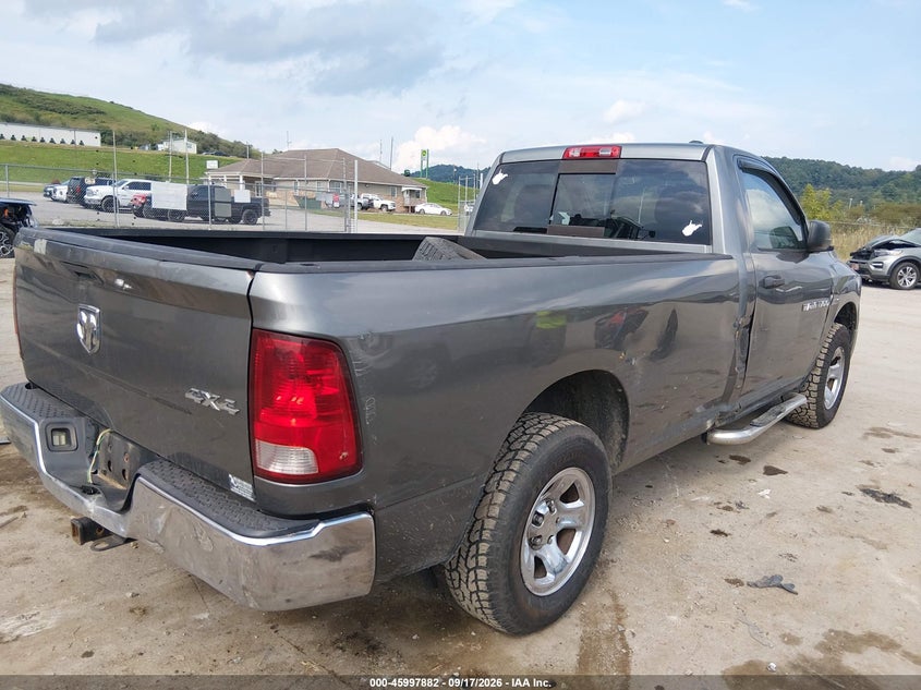 Vin: 3c6jd7dtxcg251380, lot: 46497227, ram 1500 tradesman 20124