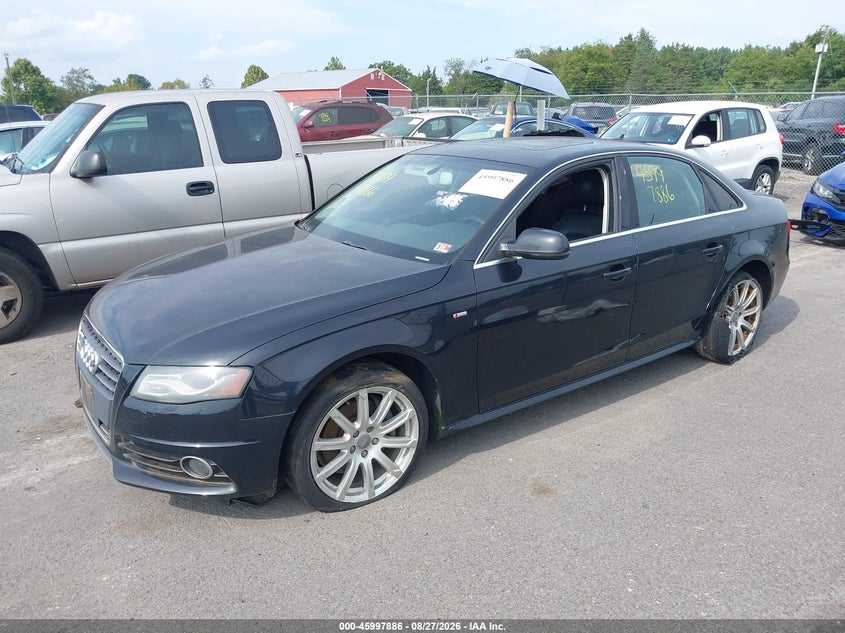 2012 AUDI A4 auction photo 2