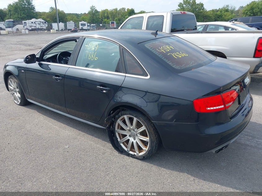 2012 AUDI A4 auction photo 3