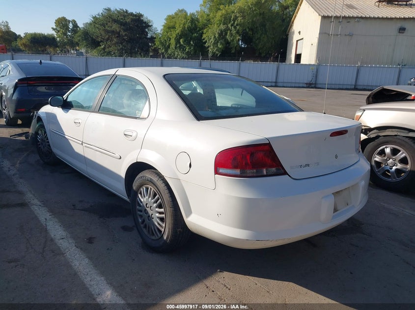 CHRYSLER SEBRING 2001 VIN 1C3EL46X51N714143