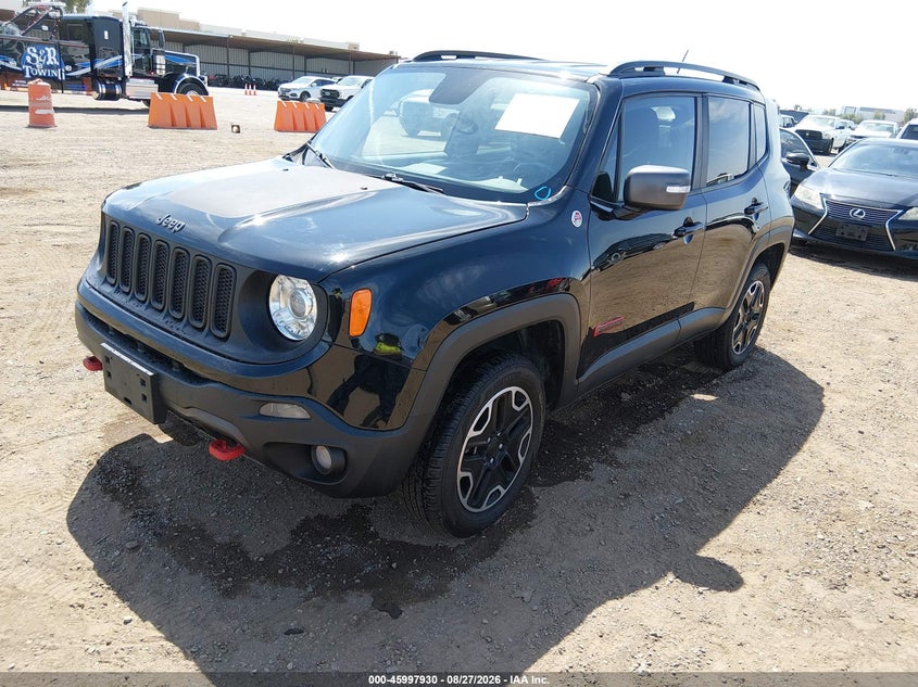 2017 Jeep Renegade, Normal Wear & Tear, IAAI, VIN ZACCJBCB9HPG68100 — photo 2