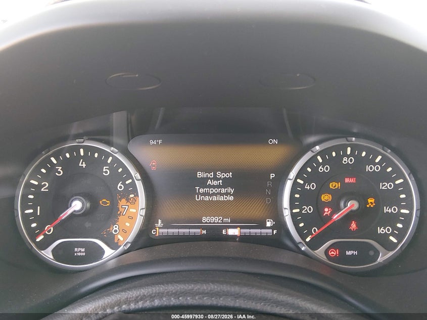 2017 JEEP RENEGADE SPORT UTILITY VEHICLE 2.4L I-4 VVT, REGULAR , 180HP
