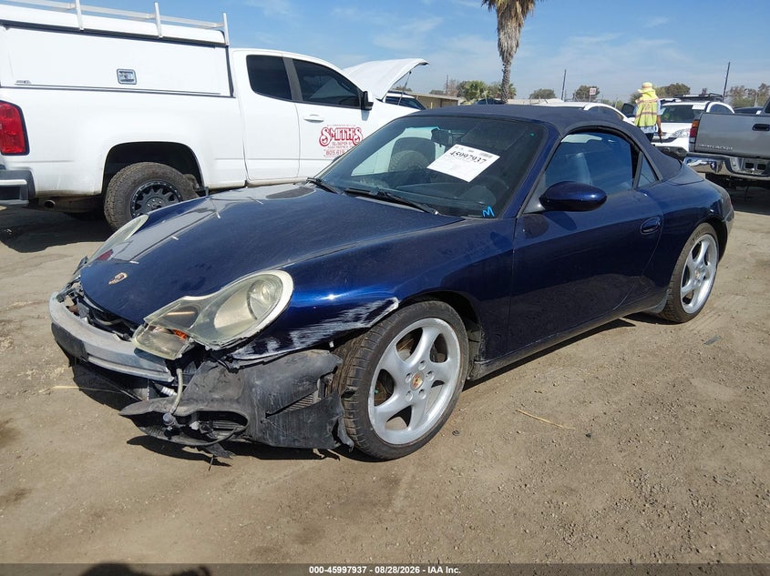 PORSCHE 911 2001 VIN WP0CA29981S654581