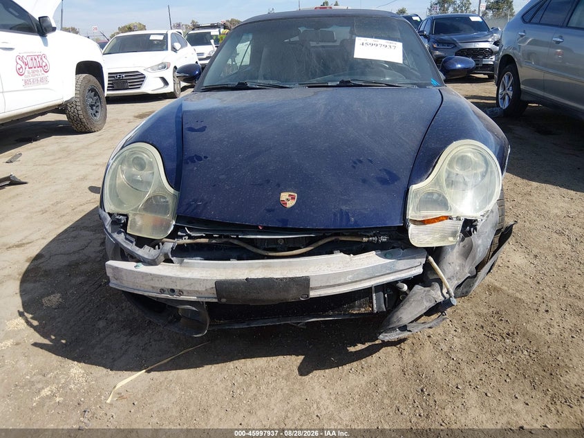 PORSCHE 911 2001 VIN WP0CA29981S654581