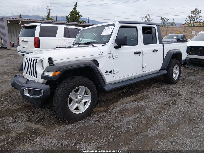 2020 JEEP GLADIATOR PICKUP 3.6L V-6 DOHC, VVT, REGULAR , 285HP
