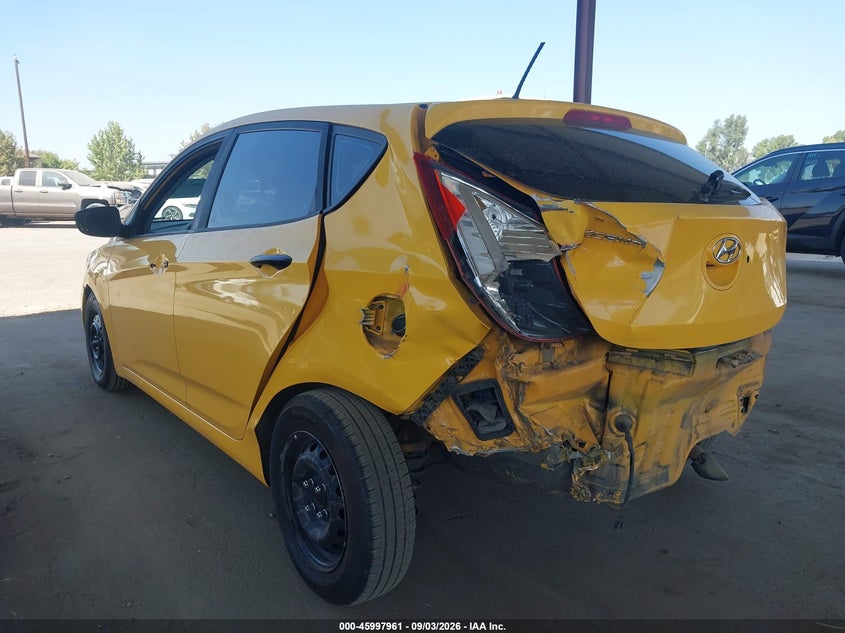 Vin: kmhct5ae0gu279539, lot: 46497306, hyundai accent se/sport 20163
