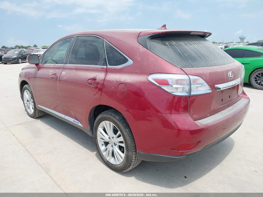 Vin: jtjzb1ba7b2405001, lot: 46497319, lexus rx 450h 20113