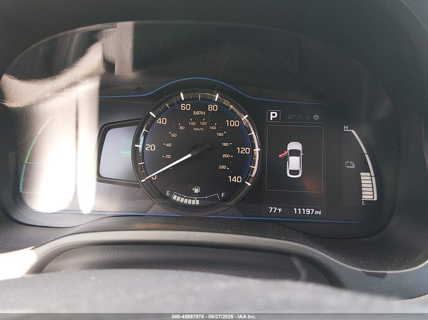 2018 HYUNDAI IONIQ HYBRID auction photo 7