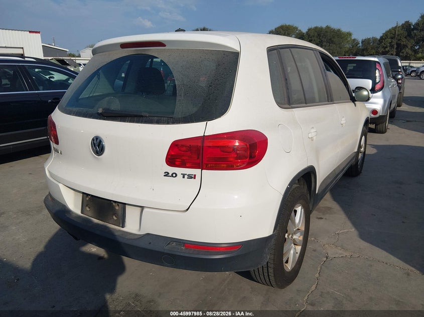 2013 VOLKSWAGEN TIGUAN auction photo 4