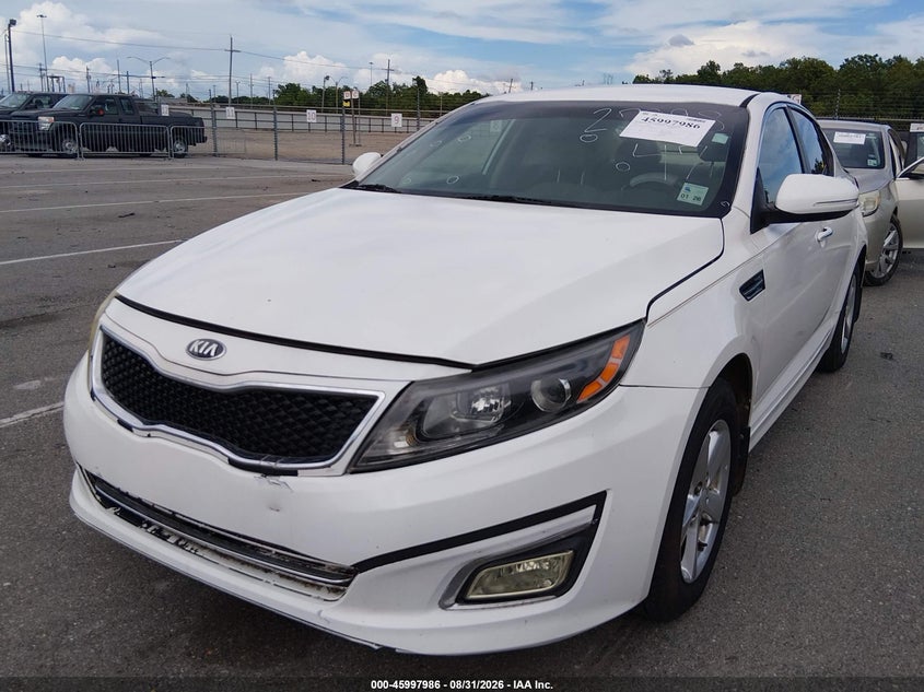 2015 Kia Optima, Front End, IAAI, VIN 5XXGM4A78FG504373 — photo 2