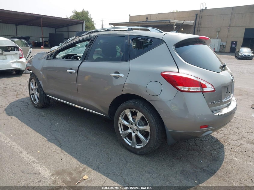 NISSAN MURANO 2012 VIN JN8AZ1MU9CW112041