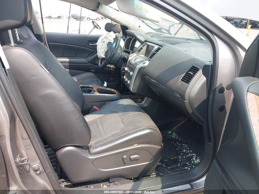 NISSAN MURANO 2012 VIN JN8AZ1MU9CW112041