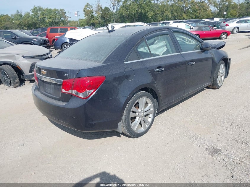 Vin: 1g1pg5sb1e7186127, lot: 46497342, chevrolet cruze ltz 20144