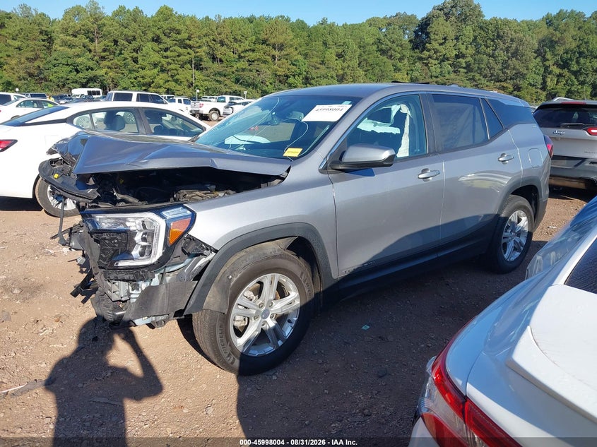 2024 GMC Terrain, Front End, IAAI, VIN 3GKALMEG1RL232717 — photo 2