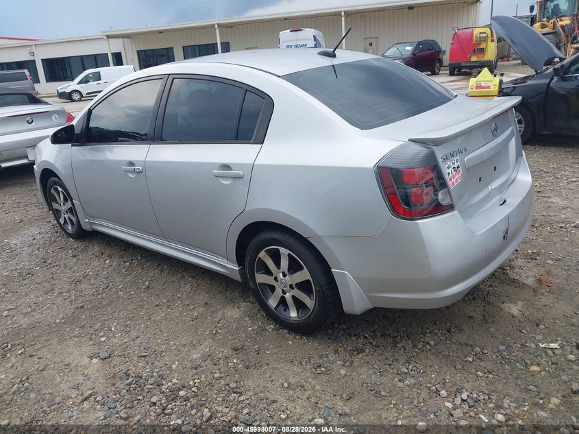 2012 NISSAN SENTRA auction photo 3