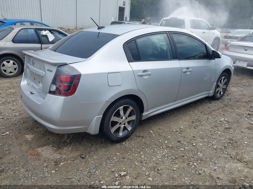 2012 NISSAN SENTRA auction photo 4