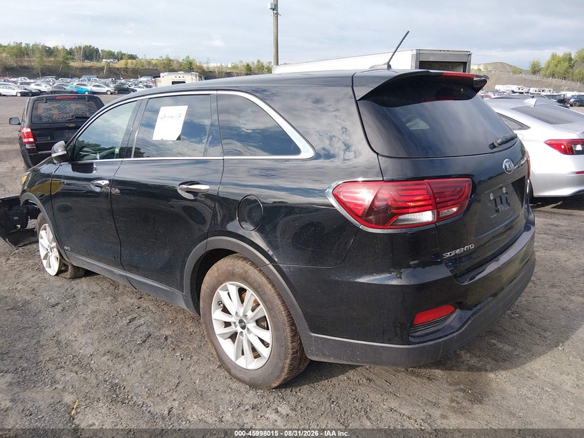 2020 KIA SORENTO auction photo 3