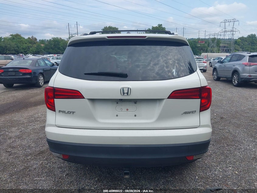 HONDA PILOT 2017 VIN 5FNYF6H51HB061858