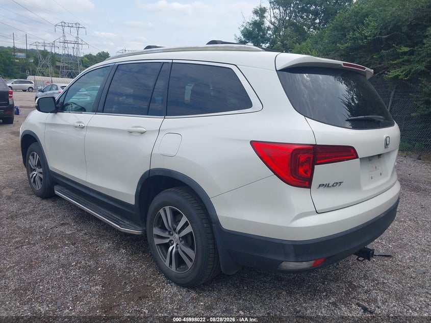 Vin: 5fnyf6h51hb061858, lot: 46497366, honda pilot ex-l 20173