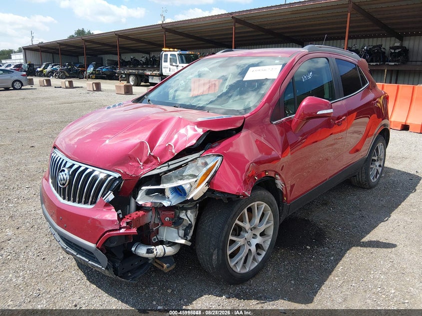 2016 Buick Encore, Left Front, IAAI, VIN KL4CJ1SM2GB593711 — photo 2