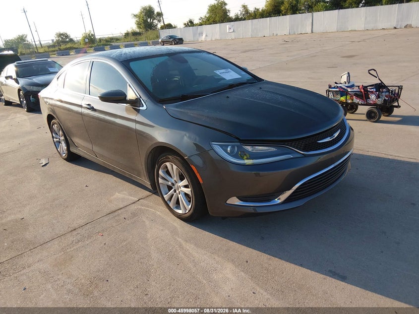 Vin: 1c3cccab2gn120938, lot: 46497402, chrysler 200 limited 20161