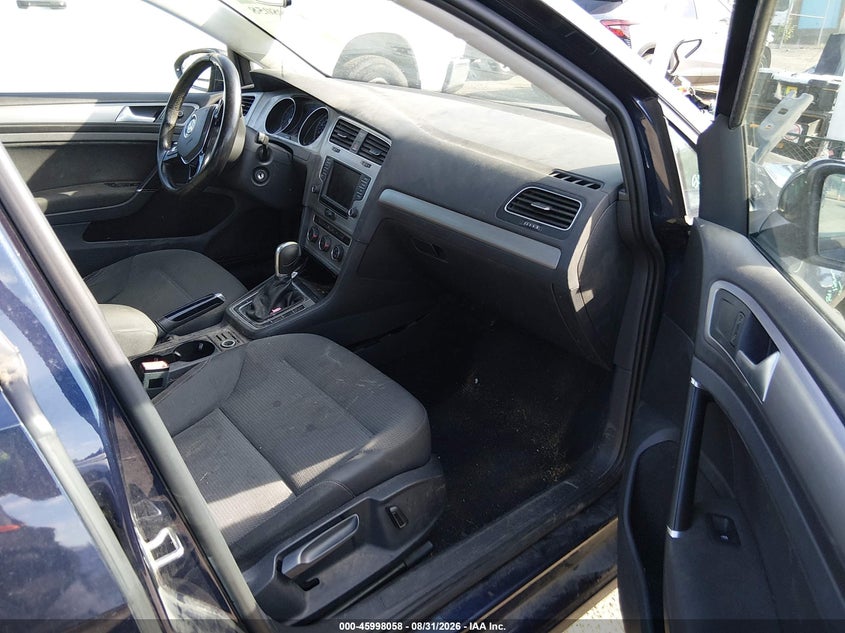 VOLKSWAGEN GOLF 2017 VIN 3VW217AU3HM052843