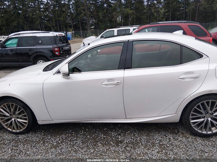 2016 LEXUS IS SEDAN 3.5L V-6 DI, DOHC, VVT, PREMIUM , 255HP