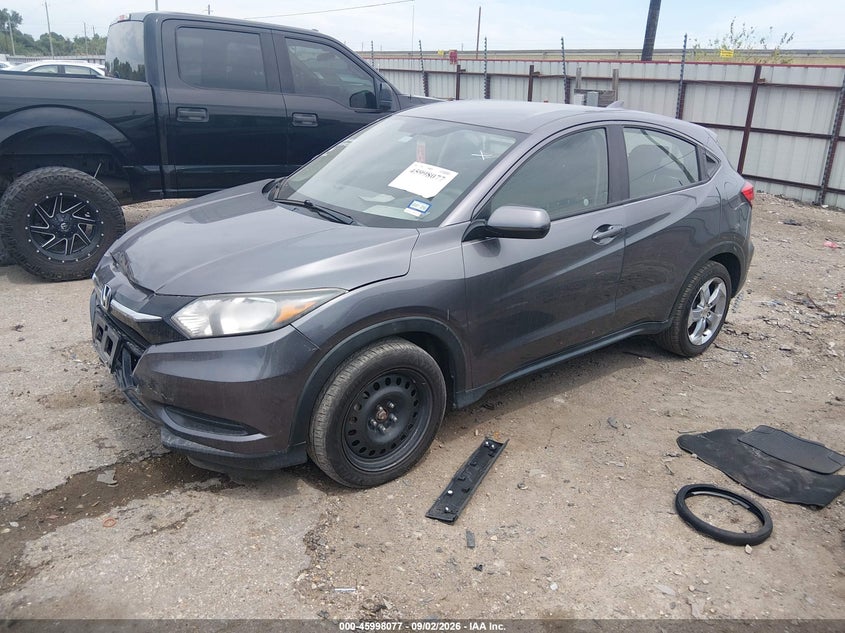 Vin: 3czru6h36jg701016, lot: 46497422, honda hr-v lx 20182