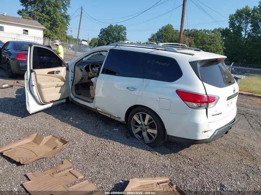 NISSAN PATHFINDER 2014 VIN 5N1AR2MN4EC681373