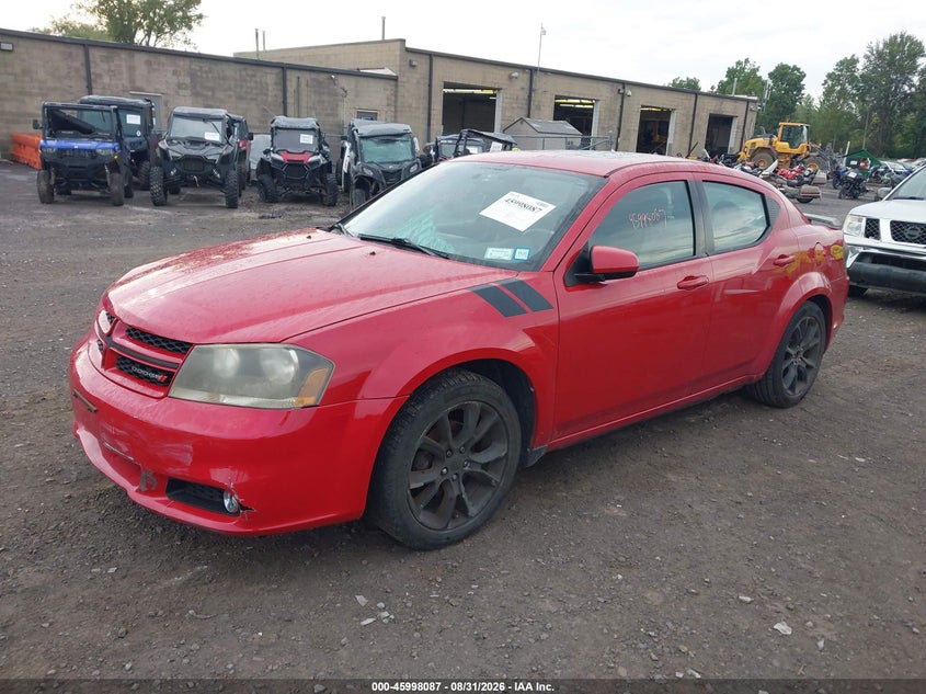 2013 DODGE AVENGER auction photo 2
